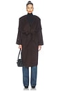 view 2 of 4 Celeste Coat in Chocolate