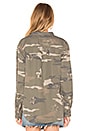 view 3 of 4 BLOUSON MARCEL in Sage Camo With Stars