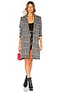 view 1 of 3 Anders Coat in Charcoal Pink Plaid