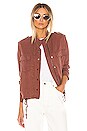 view 1 of 4 BLOUSON COLLINS in Burgundy