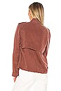 view 3 of 4 BLOUSON COLLINS in Burgundy