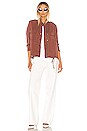 view 4 of 4 BLOUSON COLLINS in Burgundy