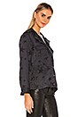 view 3 of 5 BLOUSON MILITAIRE TREY in Charcoal Oversized Stars