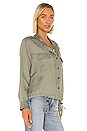 view 3 of 5 BLOUSON MILITAIRE COLLINS in Sage