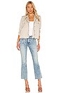 view 5 of 5 BLOUSON COLLINS in White Mini Cheetah