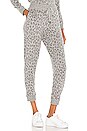 view 2 of 4 PANTALON DEVON in Melange Grey Leopard