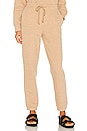 view 1 of 4 Kingston Sweatpant in Heather Camel