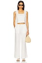 view 5 of 6 Emmie Pants in White