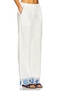 view 2 of 6 PANTALON TILDI in White