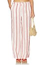 view 1 of 6 PANTALON EMMIE in Primavera Stripe