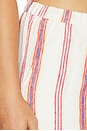 view 6 of 6 PANTALON EMMIE in Primavera Stripe
