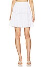 view 1 of 4 Addison Mini Skirt in White Lace Detail