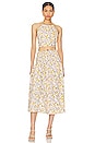 view 4 of 4 Selena Midi Skirt in Tansy