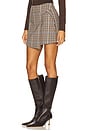 view 3 of 6 Nial Skirt in Mocha Check