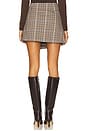 view 4 of 6 Nial Skirt in Mocha Check