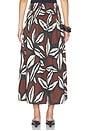 view 4 of 6 FALDA ALESSA  in Cocoa Floral
