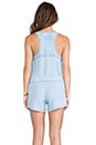 view 3 of 5 COMBISHORT SANS MANCHES LILY in Vintage Wash