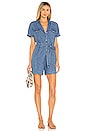 view 1 of 3 Georgie Romper in Sorrento Wash