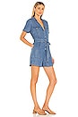 view 2 of 3 Georgie Romper in Sorrento Wash
