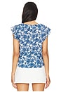 view 3 of 4 Carmine Blouse in Chambray Floral