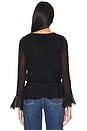 view 3 of 4 BLUSA NICOLETTA in Black