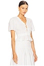 view 2 of 4 Portia Top in White