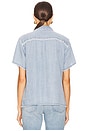 view 3 of 4 Lea Top in Medium Cloud Wash