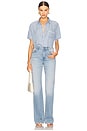 view 4 of 4 Lea Top in Medium Cloud Wash