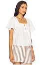 view 2 of 4 Casie Top in White