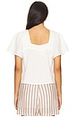 view 3 of 4 Casie Top in White