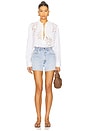 view 4 of 4 Samar Top in White