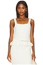 view 1 of 4 Estefania Top in White