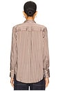 view 3 of 5 Saige Top in Isle Stripe