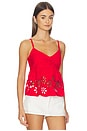 view 2 of 4 Meru Top in Scarlet