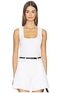 view 1 of 4 Bobbie Tank in White