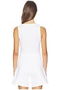 view 3 of 4 Bobbie Tank in White