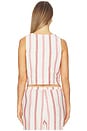 view 3 of 4 X Giadzy Alira Top in Primavera Stripe