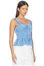view 2 of 5 x Giadzy Donna Top in Gingham Tomatoes