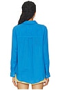 view 3 of 4 Ellis Top in French Blue