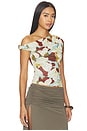 view 2 of 4 Orelia Top in Plumeria