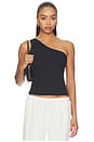 view 1 of 4 Esti Top in Black Rib