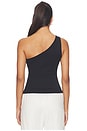 view 3 of 4 Esti Top in Black Rib
