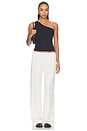 view 4 of 4 Esti Top in Black Rib
