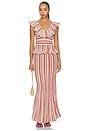 view 4 of 5 Carmelita Top in Havana Stripe