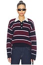 view 1 of 4 Paxton Top in Boysenberry Stripe