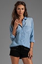 view 1 of 4 Carter Button Down in Light Blue