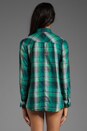 view 2 of 5 Devyn Button Down in Jade