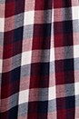 view 6 of 6 Kendra Button Down in Maroon Check