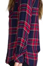 view 5 of 6 Hunter Button Down in Navy & Red