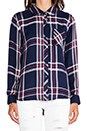 view 4 of 5 Hunter Button Down in Patriot & Red